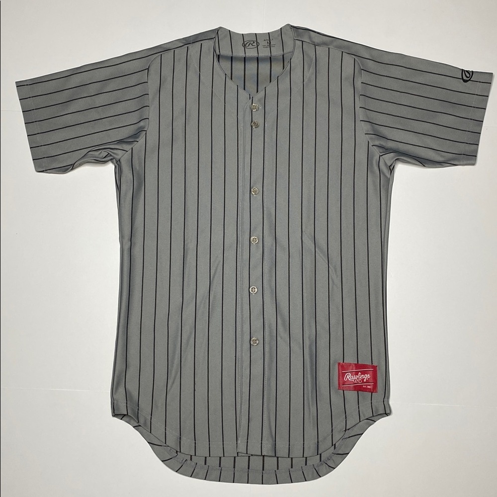 Vintage Rawlings Pinstripe Baseball Jersey - Picture 2 of 9